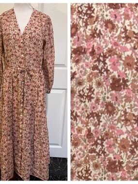 Trovata Birds of Paradis floral dress